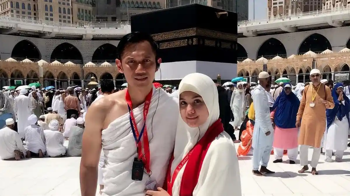 AHY dan Annisa Pohan Berfoto di Tempat Terlarang di Mekkah saat Ibadah Haji?