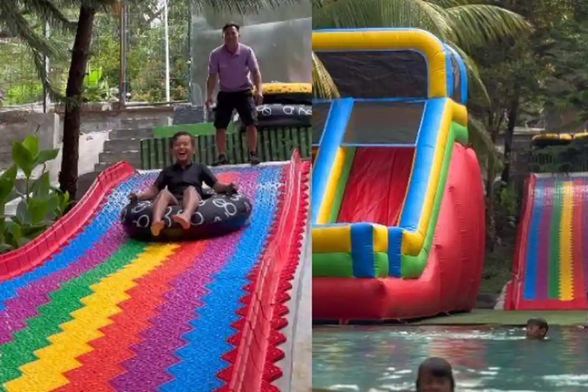 Rekomendasi Destinasi Wisata Rainbow Slide Pertama di Balikpapan, Dengan Suasana dan Kualitas Fancy