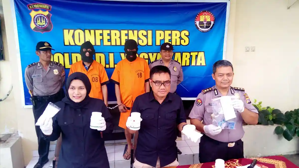 Bandar Pil Sapi Diciduk Polda DIY, Ratusan Ribu Pil Berhasil Disita