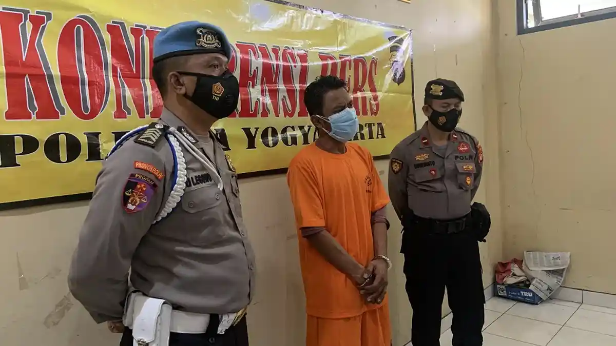 Terpengaruh Minuman Keras, Warga Tegalrejo Yogya Tusuk Temannya Saat Diingatkan Agar Tidak Ribut
