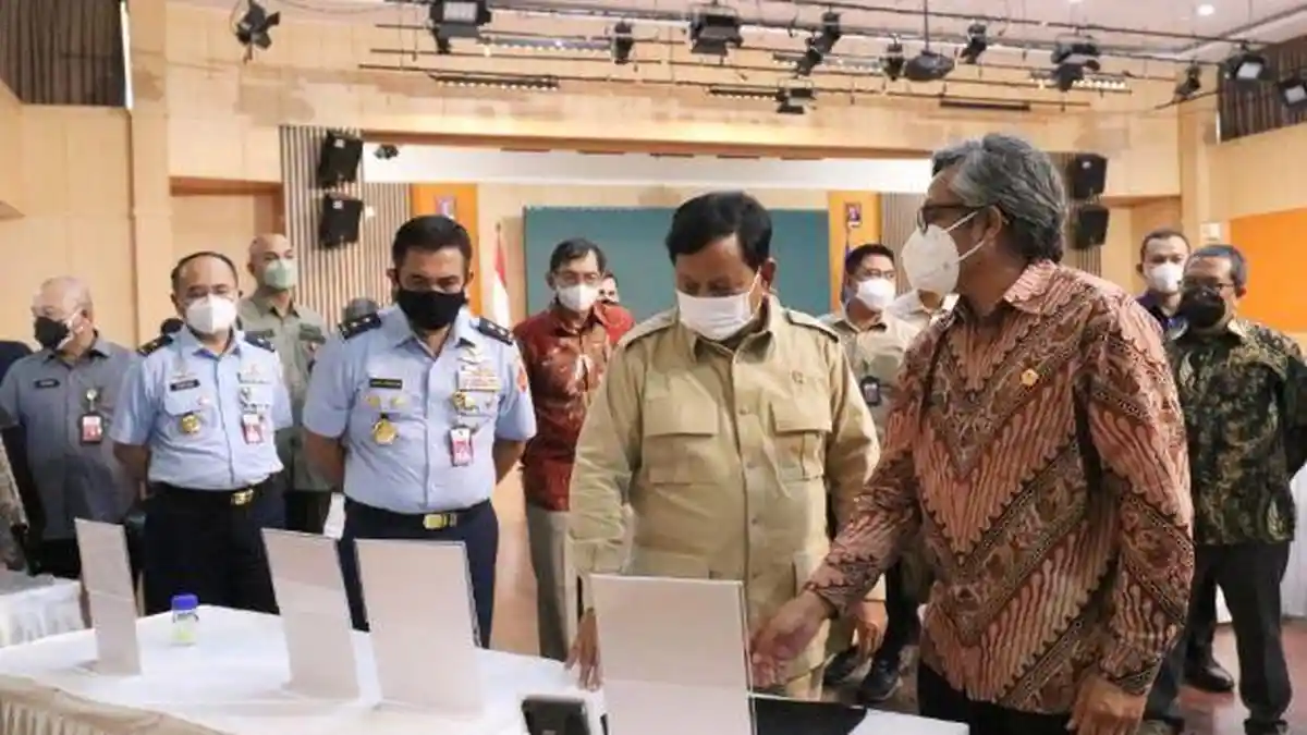 Sambangi ITB, Menhan Prabowo Tegaskan Dukungan Penuh Kepada para Ahli Teknologi Pertahanan