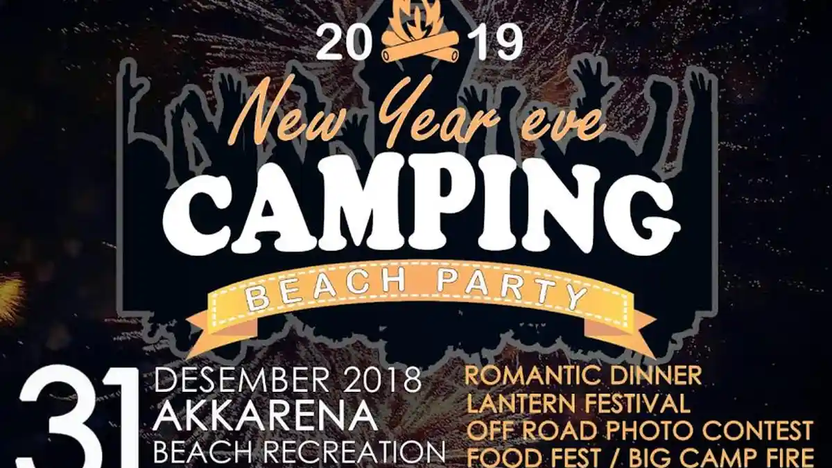 Yuk Rayakan Tahun Baru Sambil Camping di Pantai Akkarena