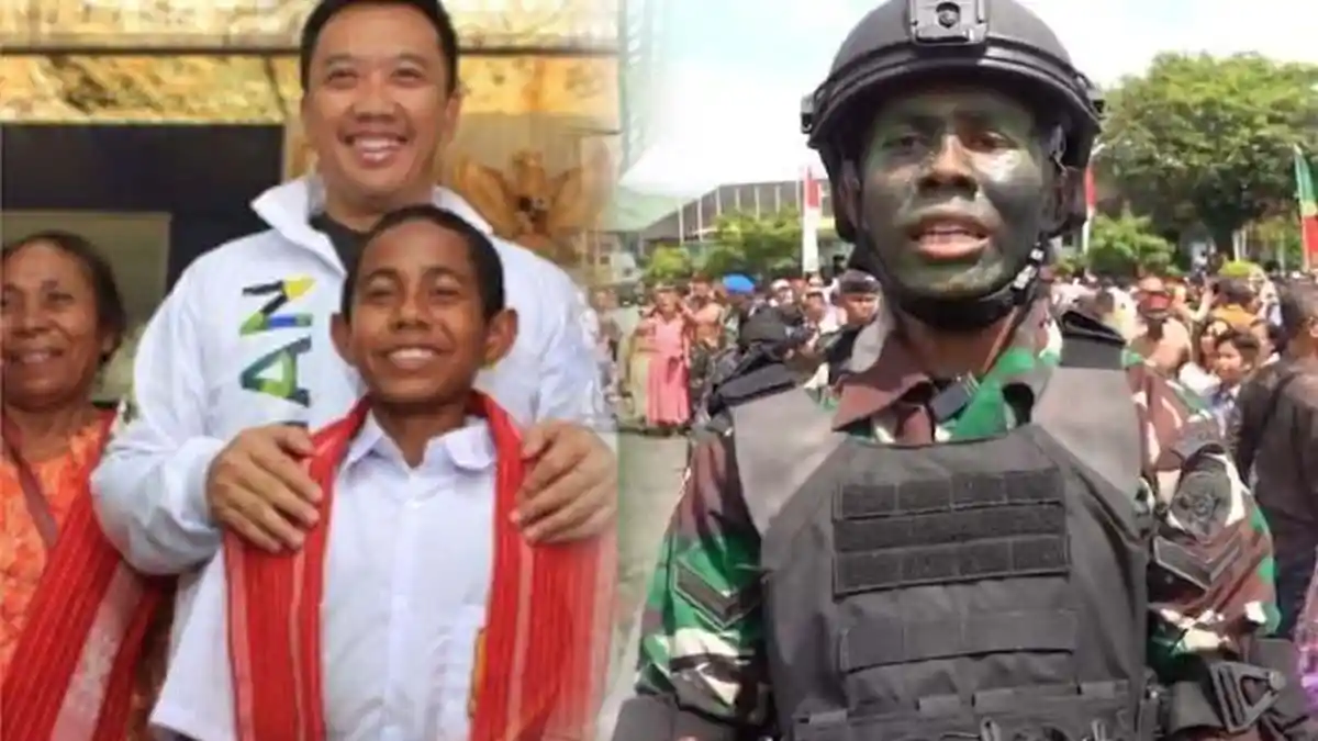 Perjuangan Joni Si Pemanjat Tiang Bendera yang Resmi Berpangkat Serda TNI, Berkat Terapi Sosok Ini