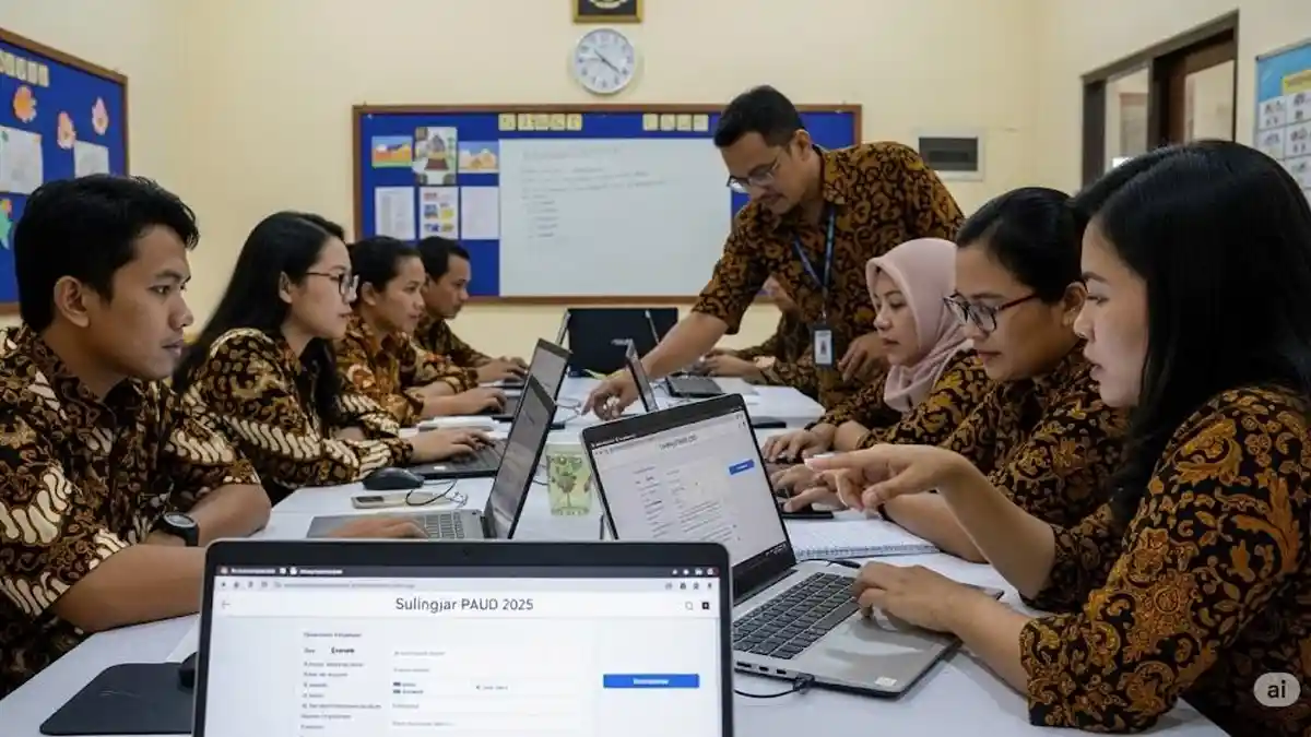 112 Soal Survei Lingkungan Belajar 2025 dan Kunci Jawaban Sulingjar PAUD Paket A