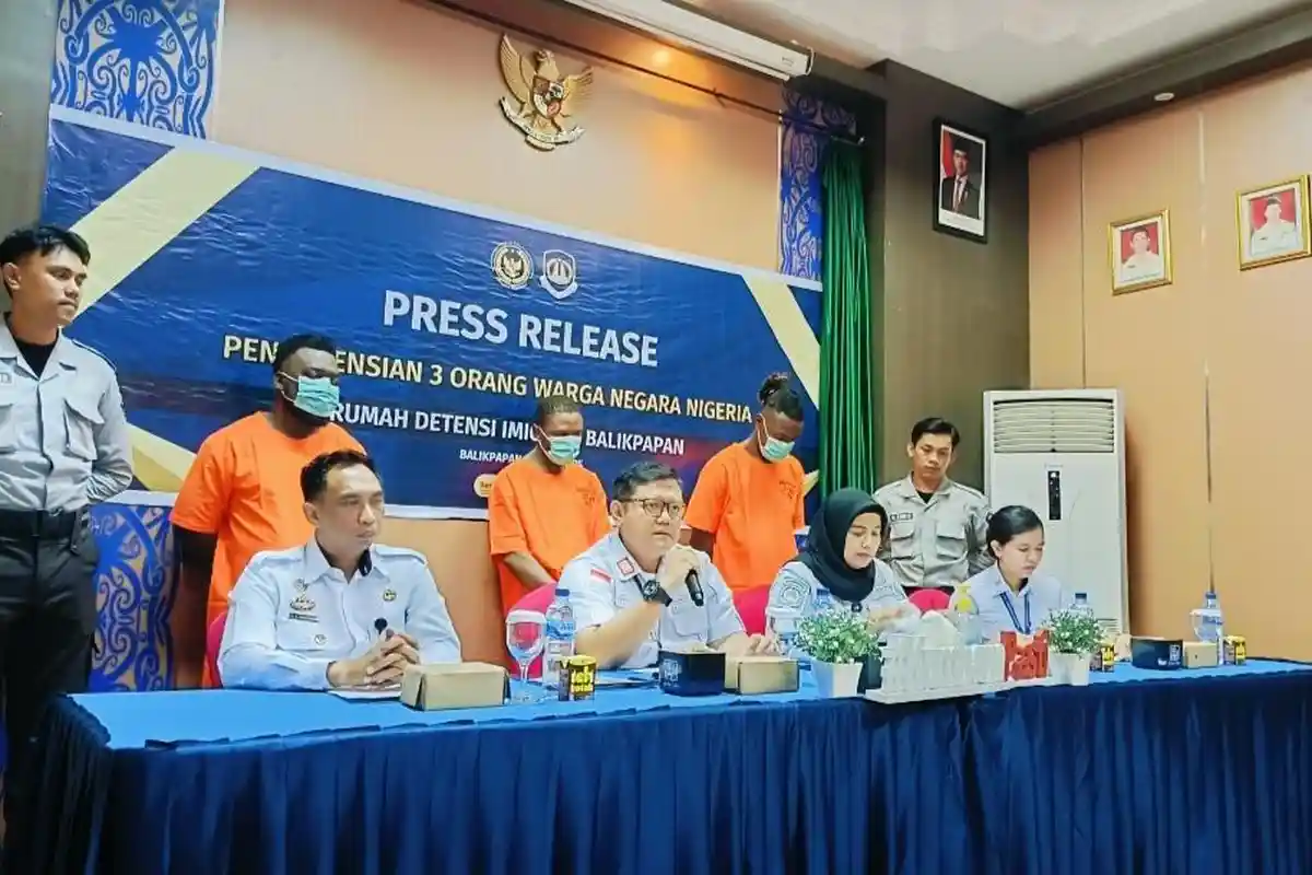 3 WNA Nigeria Tanpa Dokumen Resmi Dipindahkan ke Rudenim Balikpapan, Tunggu Deportasi