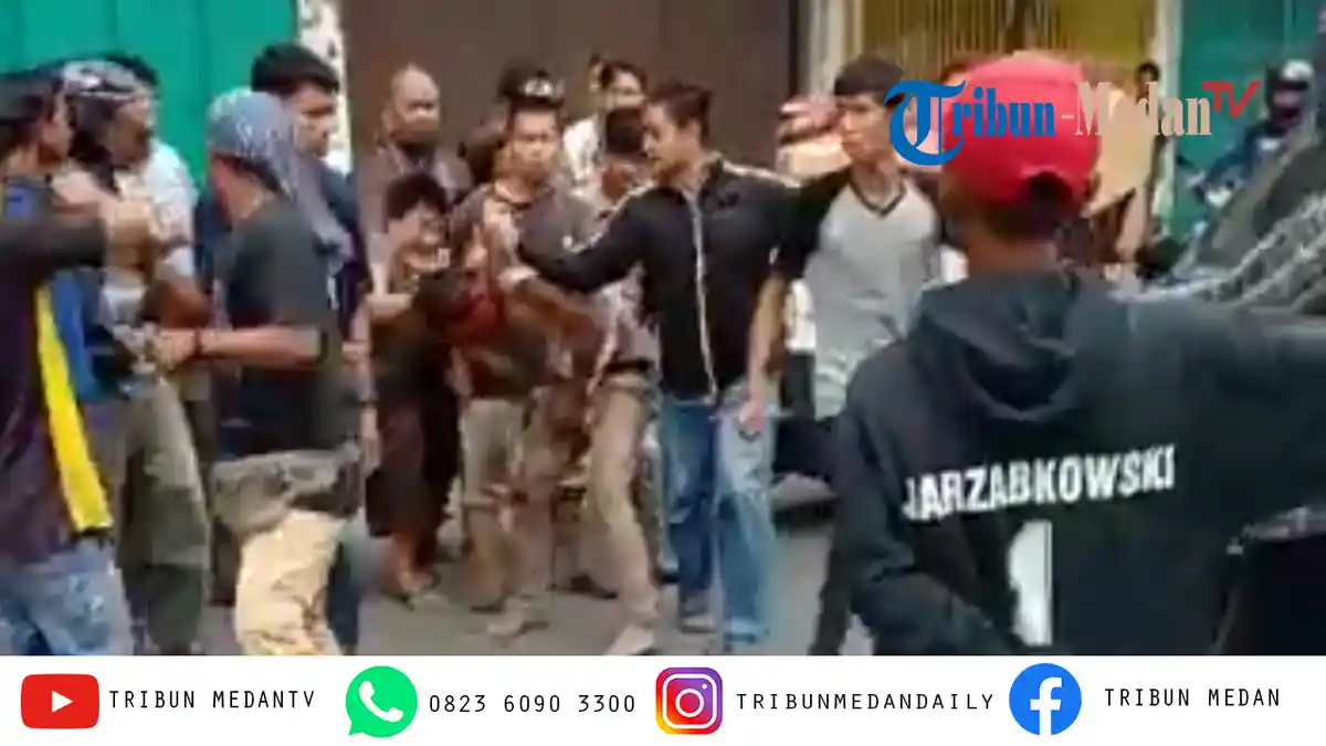 Jambret Kalung Emas di Medan Nyaris Tewas Diamuk Massa
