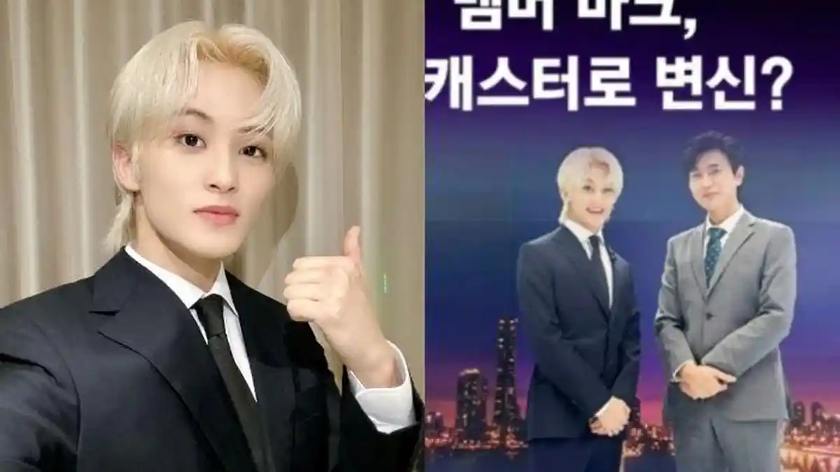 Setelah Bantah Gosip Pacaran dengan Arin OH MY GIRL, Mark NCT Jadi Host Ramalan Cuaca di JTBC