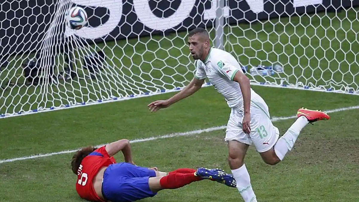 Babat Korsel 4-2, Aljazair Tim Afrika Pertama yang Bisa Cetak 4 Gol di Piala Dunia