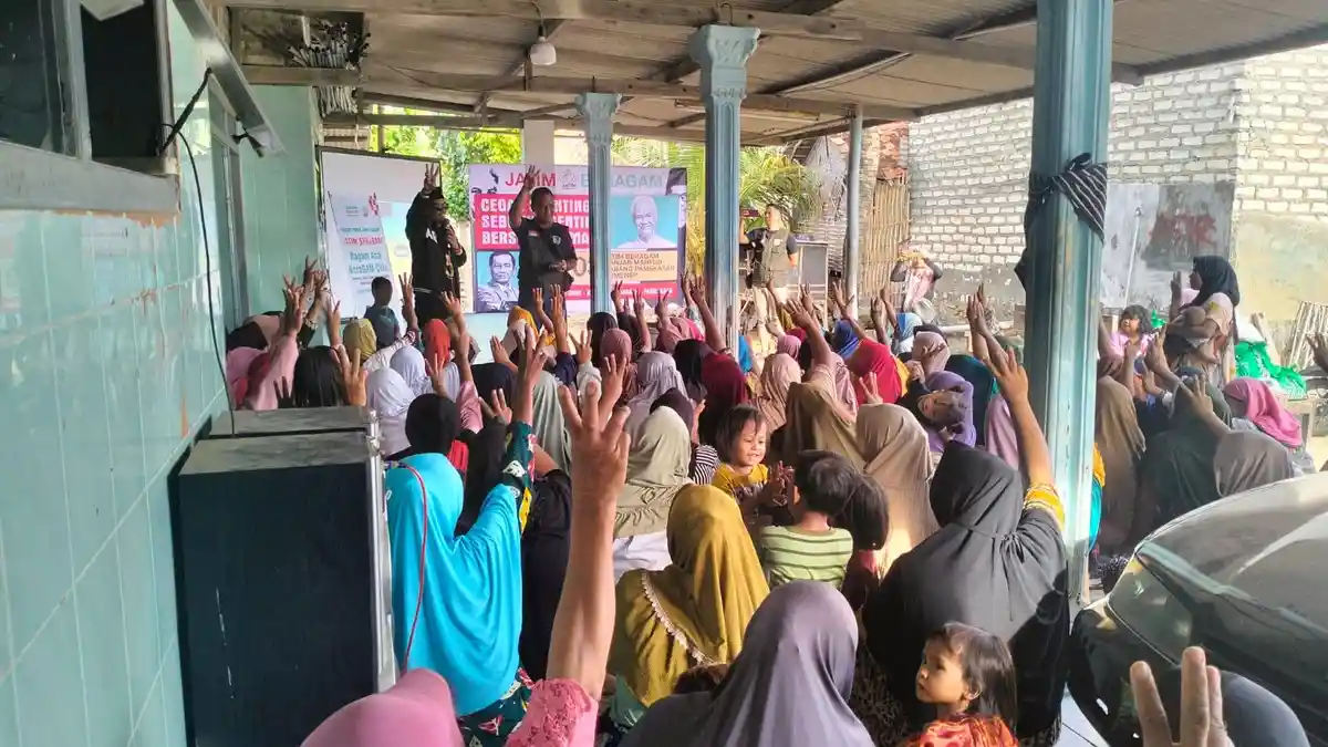 Relawan Jatim BeraGAM Pamekasan-Sumenep Sosialisasikan Ganjar-Mahfud Lewat Program Cegah Stunting