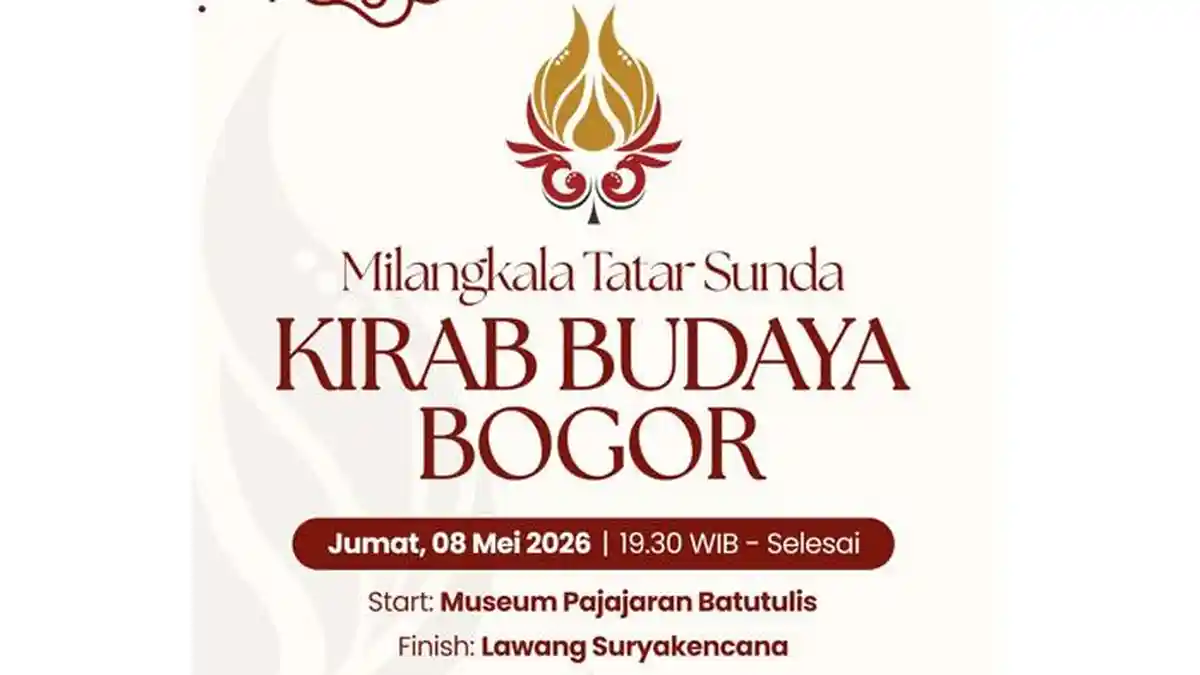 Catat Rute Kirab Budaya Bogor Hari Ini Tempuh 3,2 Km, Hindari 3 Jalan Ini Mulai Pukul 14.00 Wib