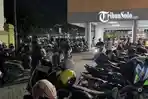 Klatos Klaten Dipadati Pengunjung di Akhir Ramadan, Parkir Penuh
