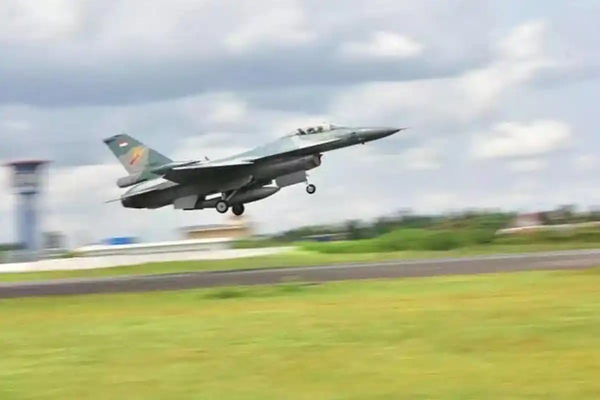 4 Pesawat Tempur F-16 akan Terbang di Langit Aceh, Mendarat Lanud SIM, Ini Tujuannya
