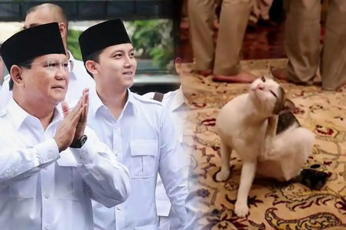 Mengulik 2 Sisi Lain Capres Prabowo Subianto yang Jarang Terekspos, 2 'Ajudan' Ganteng dan Kucingnya