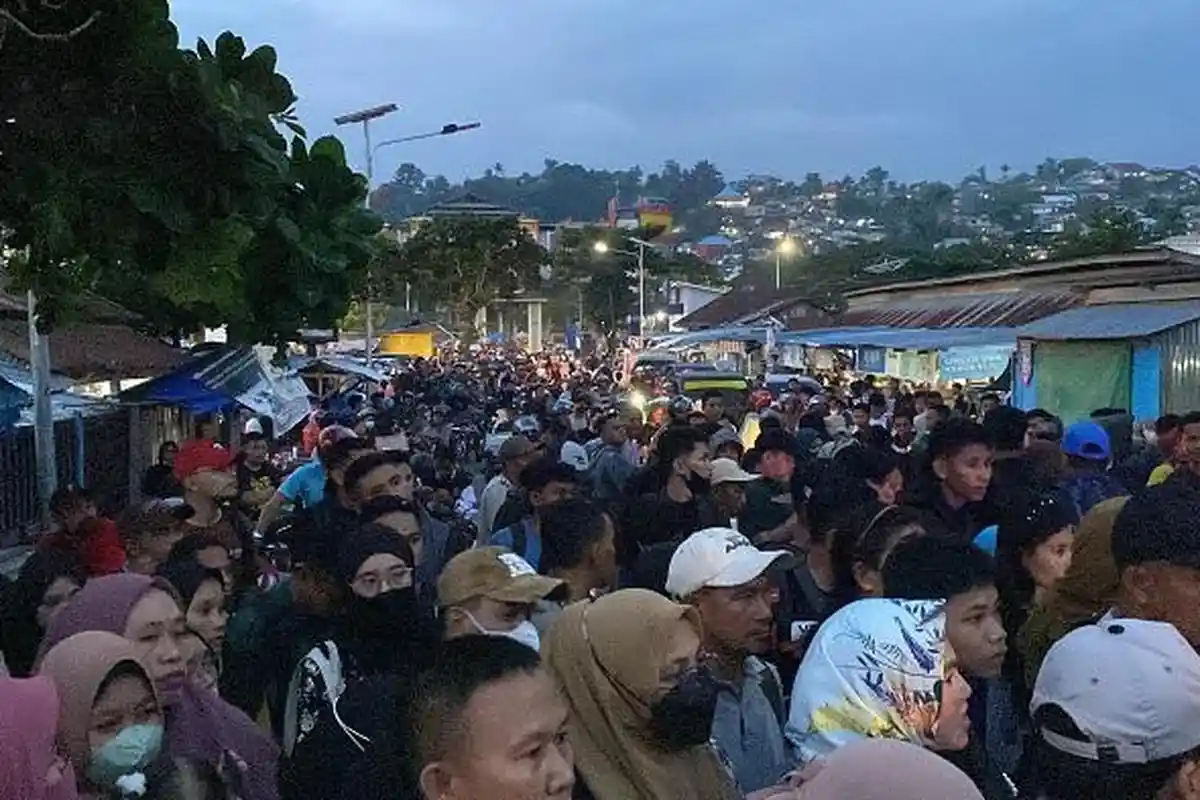 Arus Balik Lebaran 2024 di Pelabuhan Kendari-Langara Konkep Membeludak, Antrean Motor Capai 50 Meter