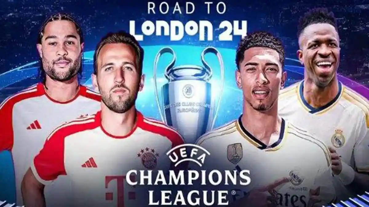 Jadwal Siaran Langsung Bayern Munchen Vs Real Madrid Semifinal Liga Champions 2023/2024 di Vidio