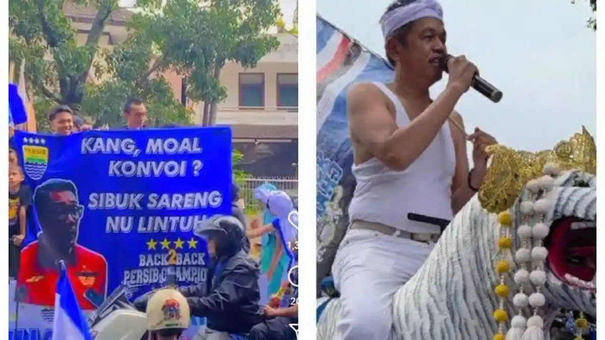 Bedanya Perlakuan Bobotoh saat Persib Juara, Dedi Mulyadi Diarak Warga, Ridwan Kamil Kang Konvoi