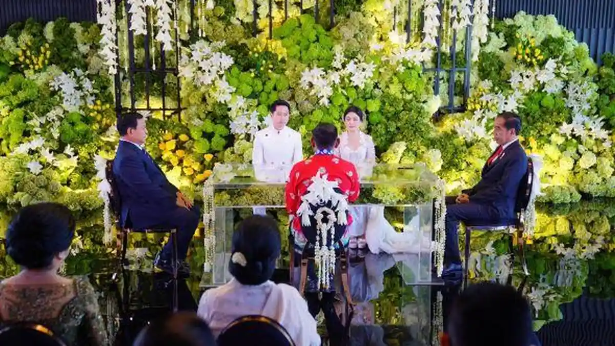 Jokowi dan Prabowo Kompak di Pernikahan Kevin-Valencia, Pengamat Singgung Legacy Kepemimpinan