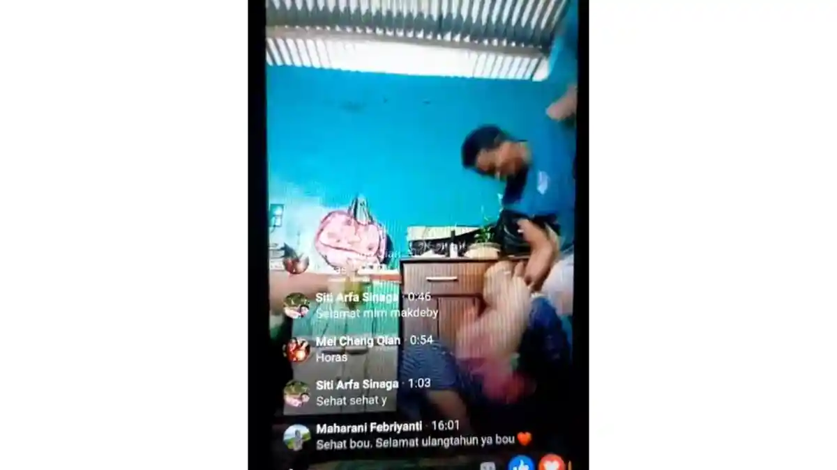 MOTIF Agus Herbin Tambun Tikam Istrinya Hertalina Simanjuntak Saat Live Karaoke di FB, Keluarga Syok