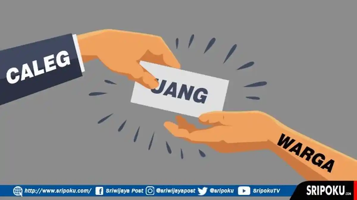 Caleg DPRD Kabupaten Lombok Timur Dapil I Ini Tertangkap Tangan Warga dan PTPS Saat Bagi-bagi Uang