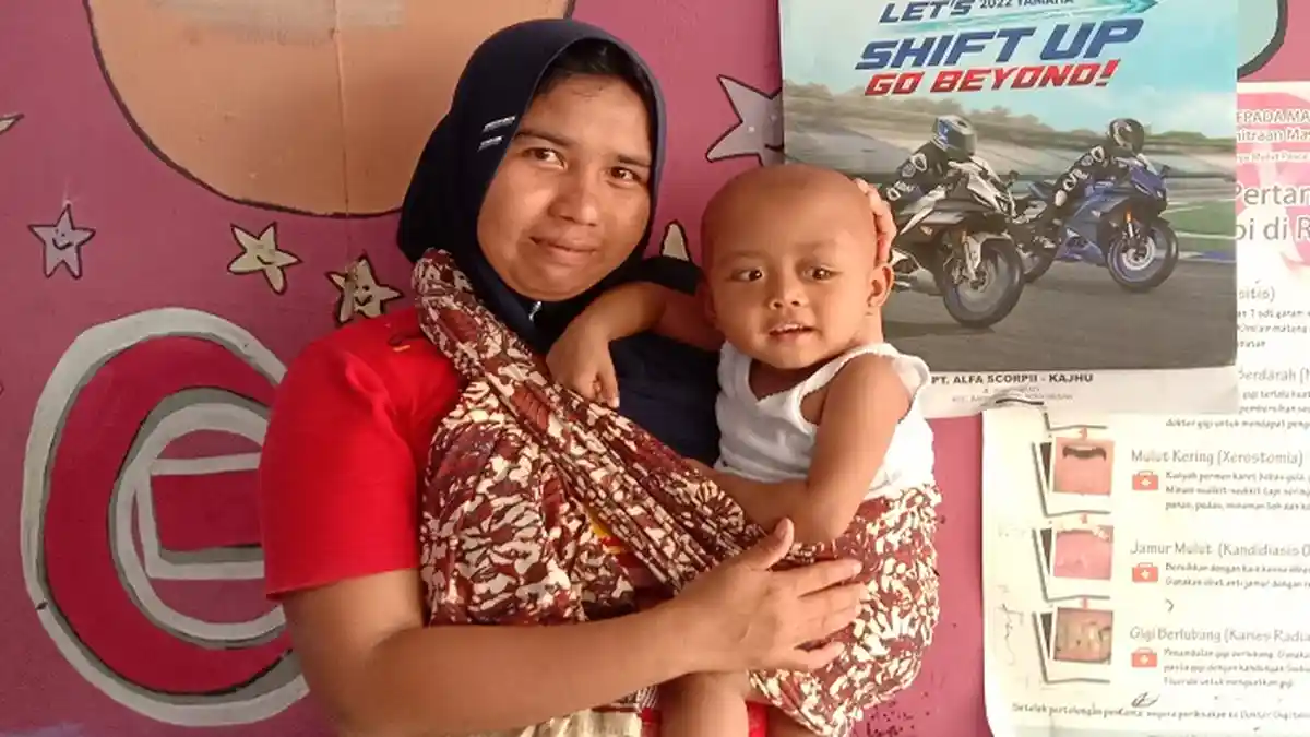 Balita Tuna Rungu dan Wicara Ini Butuh Bantuan Biaya Pengobatan Kanker