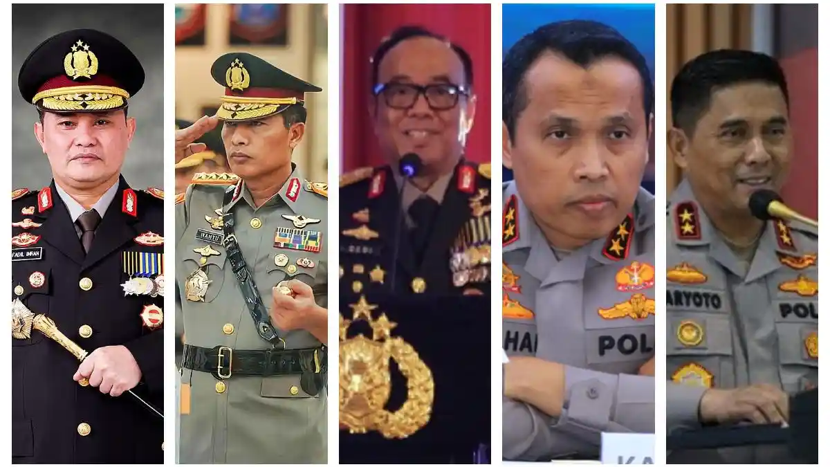 Kapolri Bongkar Pasang Jenderal Bintang 3, Akpol 90 Saingi 91 dan 89