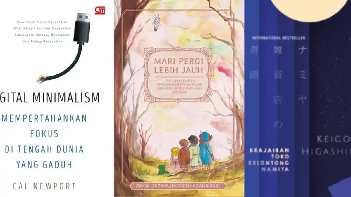 Berikut 5 Rekomendasi Buku untuk Isi Liburan Tahun Ajaran Baru
