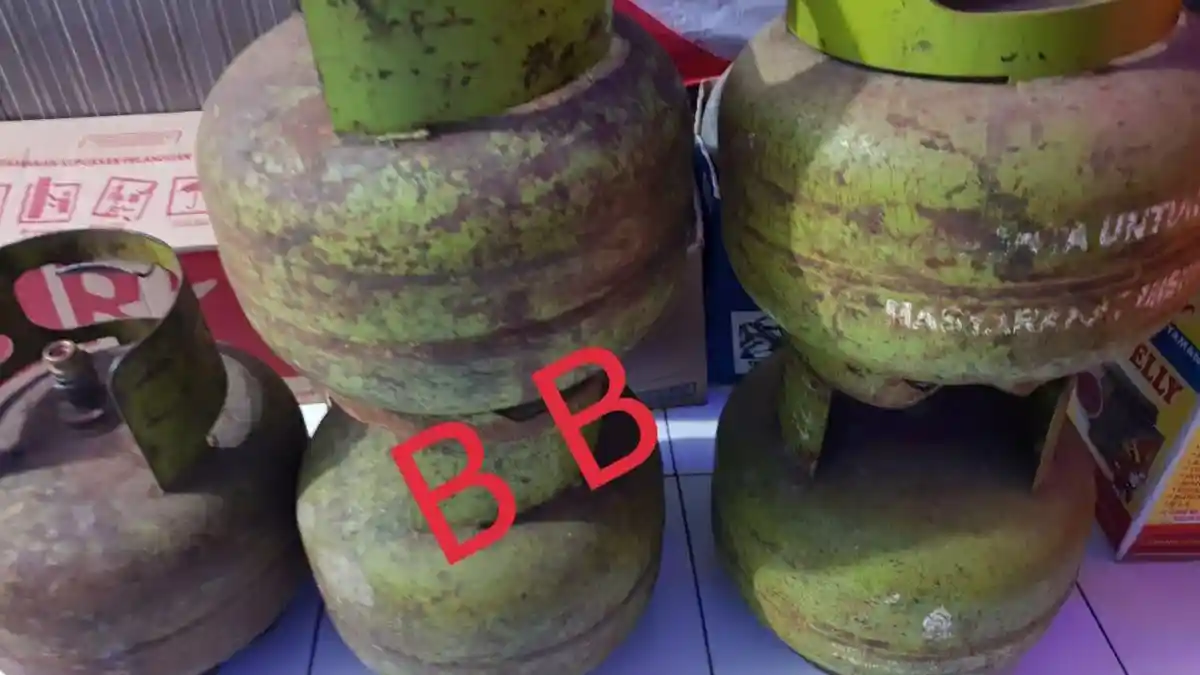 Mencuri Tabung Gas 3 Kg, Tiga Pemuda Makassar Dibekuk Tim Opsnal