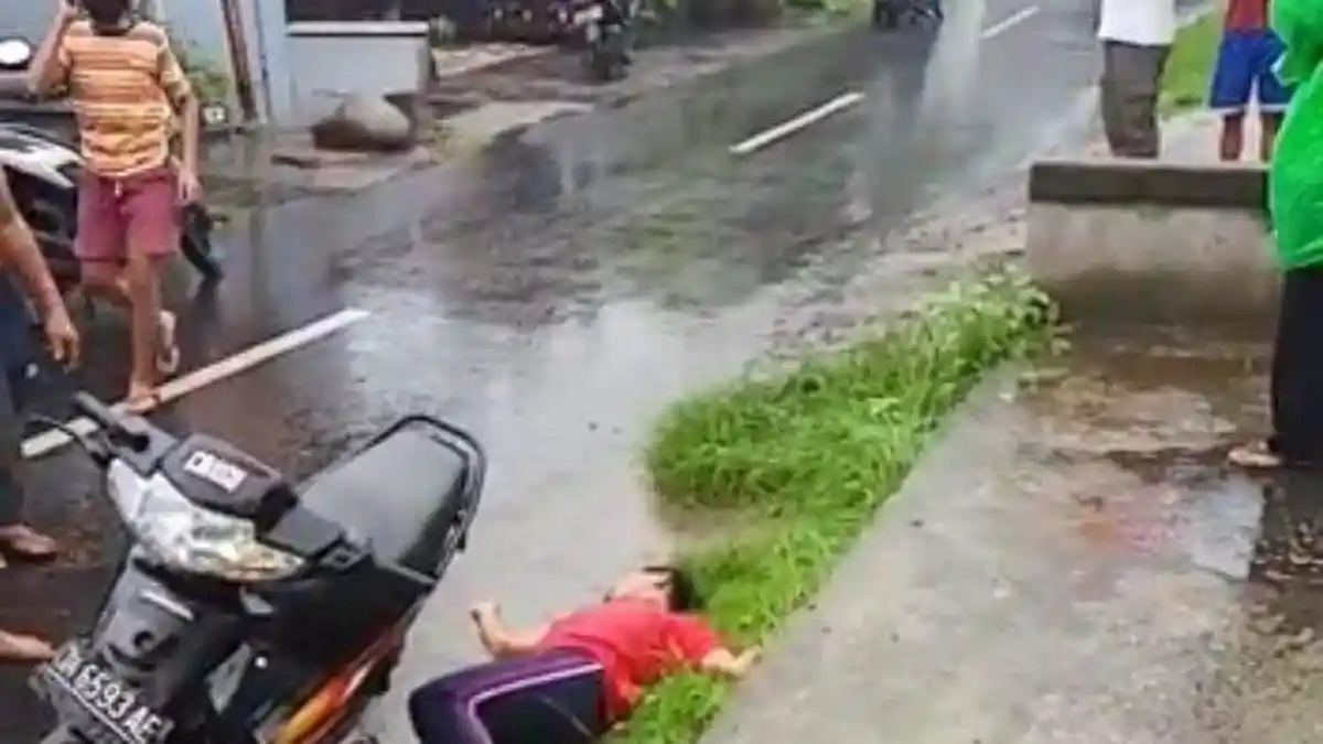 Lehernya Dililit Ular Piton Peliharaan, Seorang Remaja Terkapar di Pinggir Jalan
