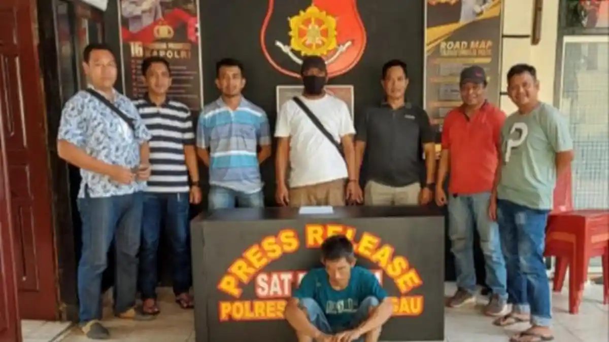 NYALI Suef Ciut Ditangkap Usai Terekam CCTV, Warga Lubuklinggau Lima Kali Curi Besi Rel Kereta Api