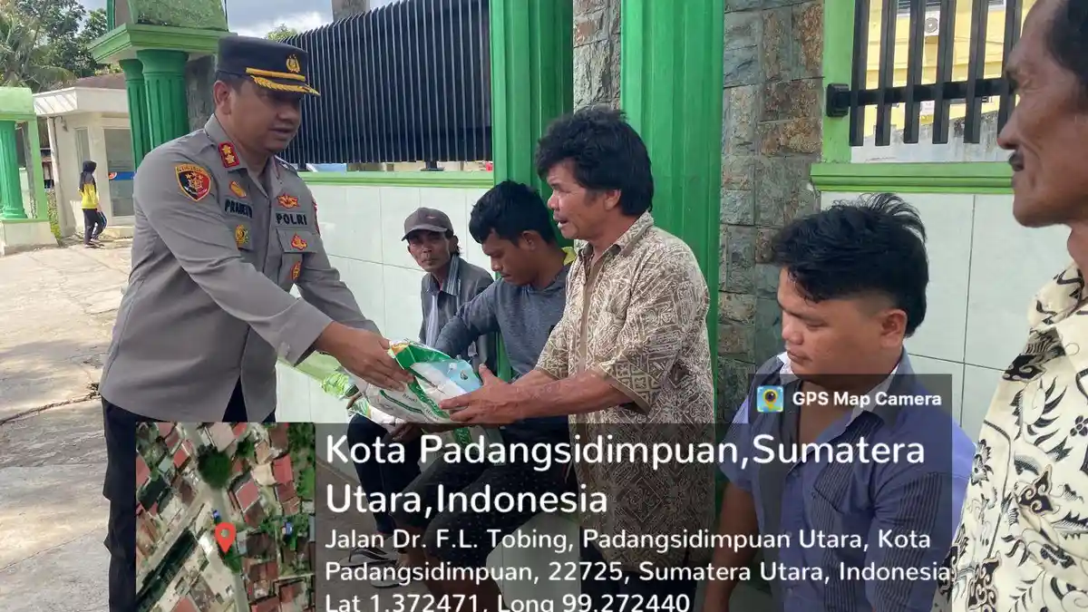 Ciptakan Kamtibmas yang Kondusif di Bulan Ramadan Kapolres Sidimpuan Temui Parbetor