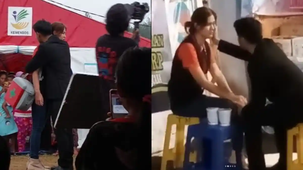 VIRAL Pengungsian Erupsi Semeru Dipakai Syuting Sinetron, Relawan Protes: Ini Bencana Bukan Drama