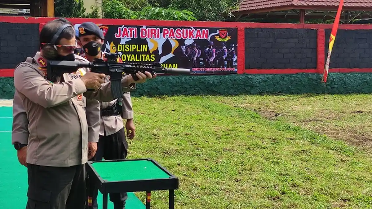 Mako Brimob Purwokerto Kini Punya Lapangan Tembak Senapan Panjang, Boleh Dipakai Perbakin