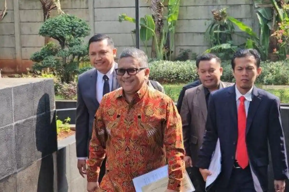 Sekjen PDIP Hasto Kristiyanto Diperiksa KPK soal Kasus Harun Masiku