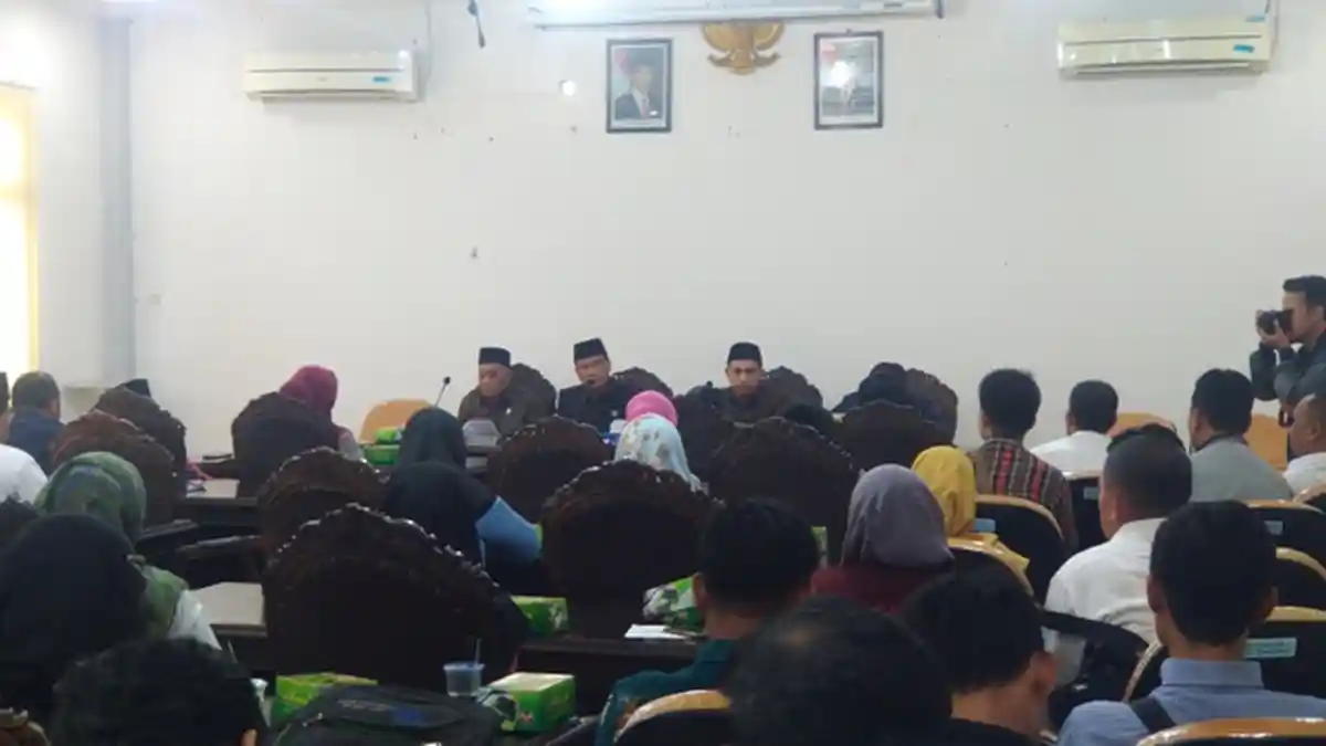 Nilai CAT Peserta Seleksi Perangkat Desa di Kendal Tak Keluar, DPRD Lakukan Audiensi