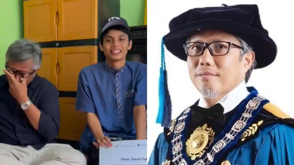 Sosok & Profil Tatacipta Dirgantara, Rektor ITB Temui Devit Anak Kuli Angkut Dibiayai Warga, Nangis