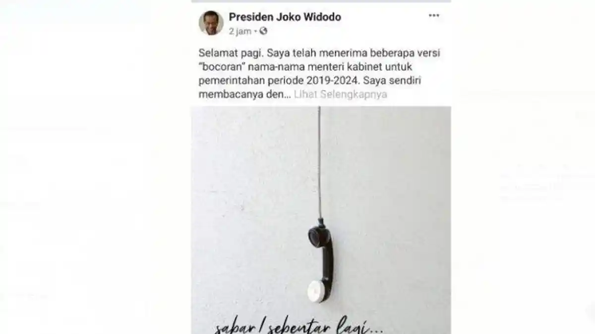 Ini Makna 'Gagang Telepon Tergantung' Jokowi Dimata Pengamat