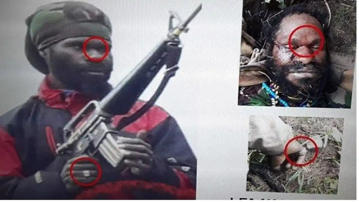 Akhirnya Mati Juga Lesmin Walker, Komandan KKB Papua Tewas Ditembak, Lekagak Telenggen Kabur