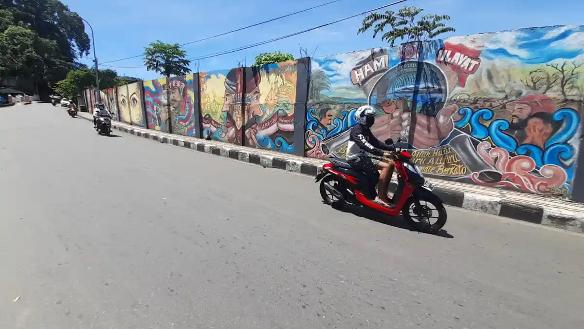 Inilah 5 Spot Foto Bernuansa Mural di Kota Ambon