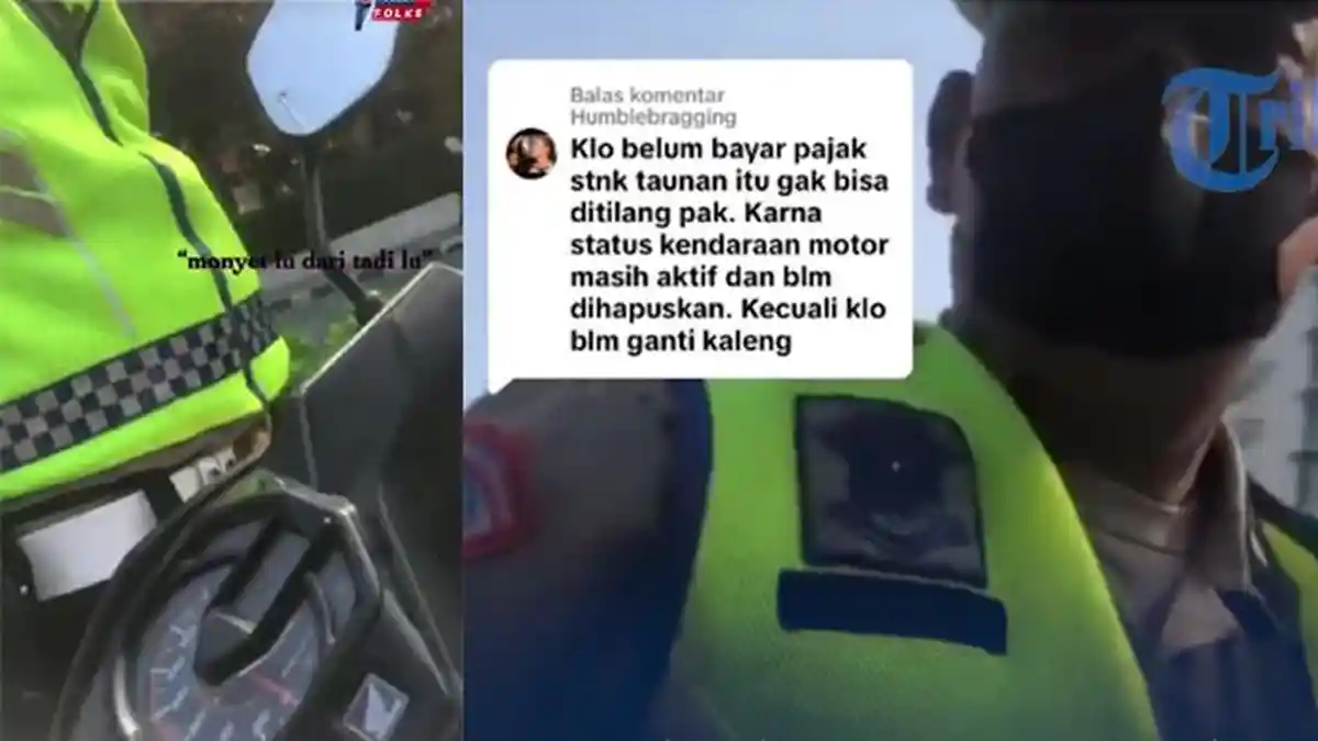 Tingkah Viral Polisi Arogan Maki Pemotor dan Ancam Patahkan SIM, Aipda Abdullah Disuruh Minta Maaf