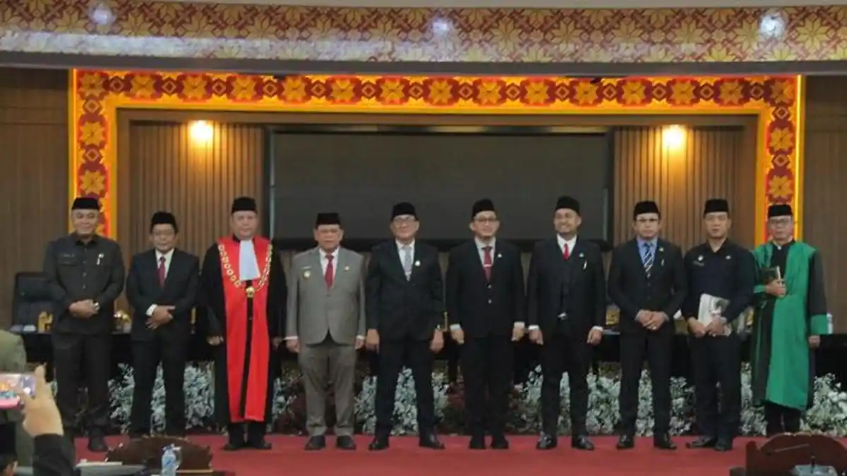 Pelantikan Pimpinan Definitif DPRD Kota Palembang, Pj Walikota Optimis Sinergitas Makin Erat