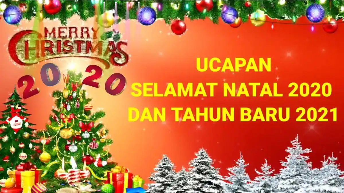 15 Gambar Ucapan Selamat Natal 2020, Cocok untuk Status WA, FB, IG, Twitter, atau Dikirim ke Teman