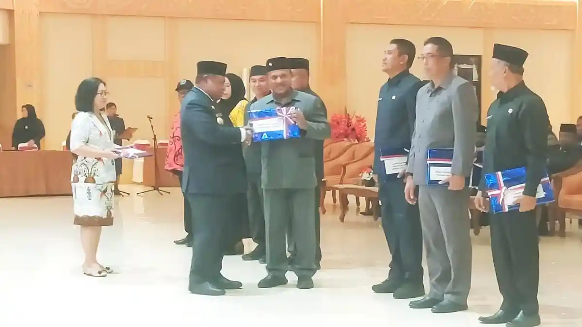 Ali Baham Temongmere Serahkan DPA 2025, Ingatkan Efisiensi Belanja