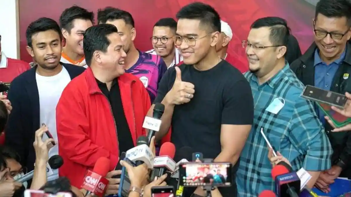 Erick Thohir Maju Ketum PSSI, Kaesang: Memang Kami Dukung