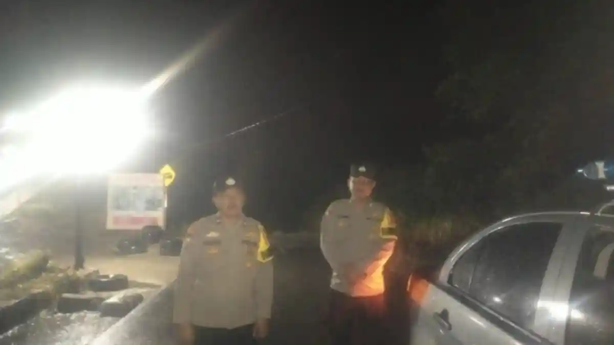 Polsek Balik Bukit Polda Lampung Gencarkan Patroli Antisipasi C3 dan Balap Liar Malam Hari