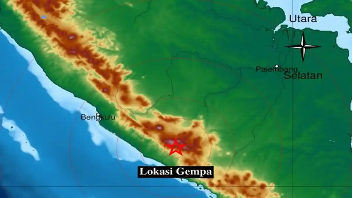 Gempa Tadi Pukul 00.16 WIB Rabu 22 Desember 2021, Ini Info BMKG Magnitudo dan Lokasinya