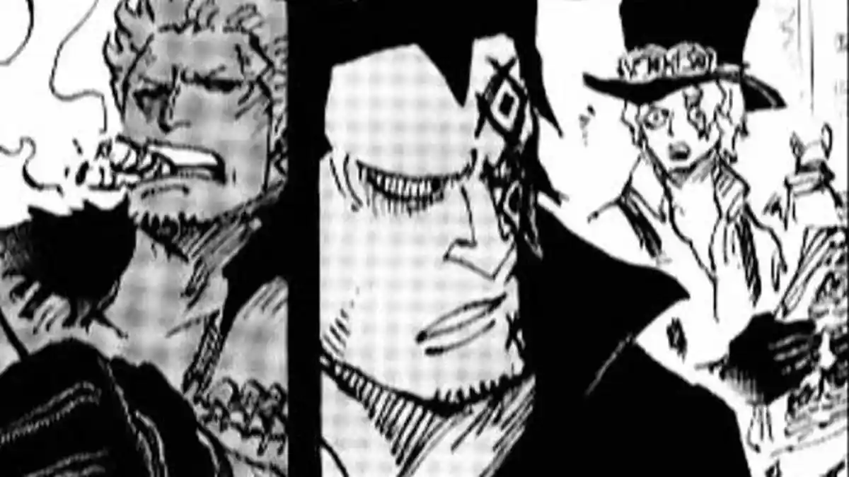Link Raw Spoiler Manga One Piece Chapter 1012 Bahasa Indonesia: Monkey D. Dragon vs Captain Smoker