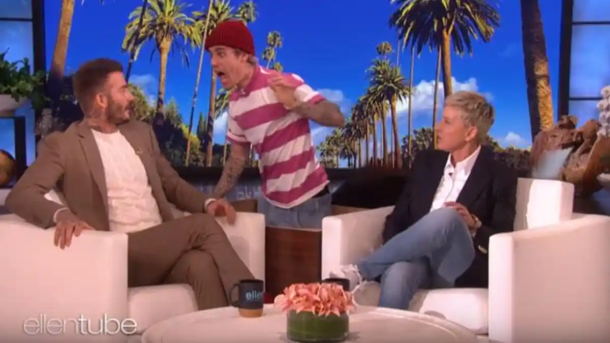 Anaknya Ngefans Berat pada Justin Bieber, David Beckham 'Lempeng' saat Di-prank Suami Hailey Baldwin