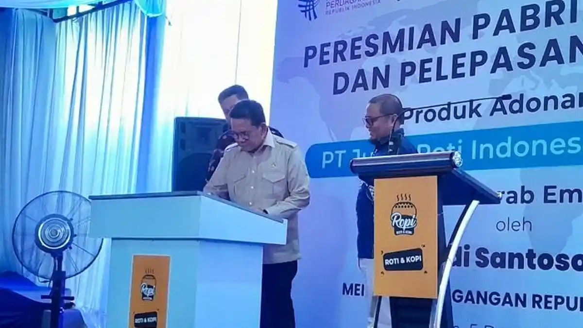 Mendag Resmikan Pabrik Pertama Roti Ropi di Klaten dan Lepas Ekspor ...