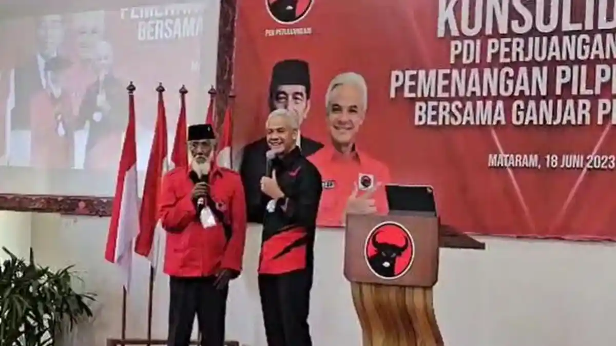 Momen Ganjar Pranowo Kaget Bertemu Soekarno di Lombok, Begini Ceritanya