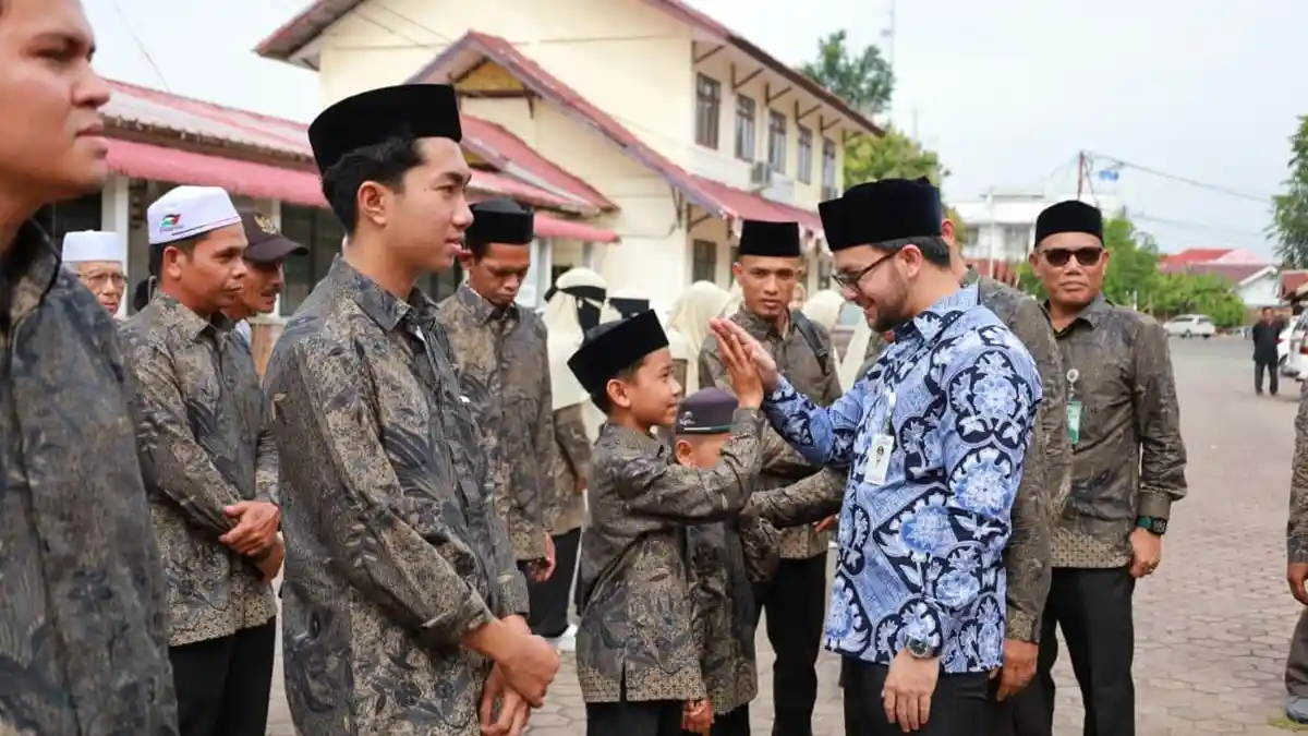 Wabup Aceh Barat Lepas 92 Kafilah MTQ ke Pidie Jaya, Harapkan Raih Prestasi Terbaik